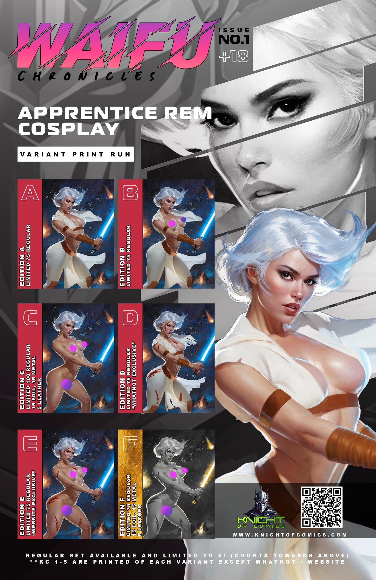 WAIFU CHRONICLES #1 - APPRENTINCE REM COSPLAY by Nathan Lorenzana