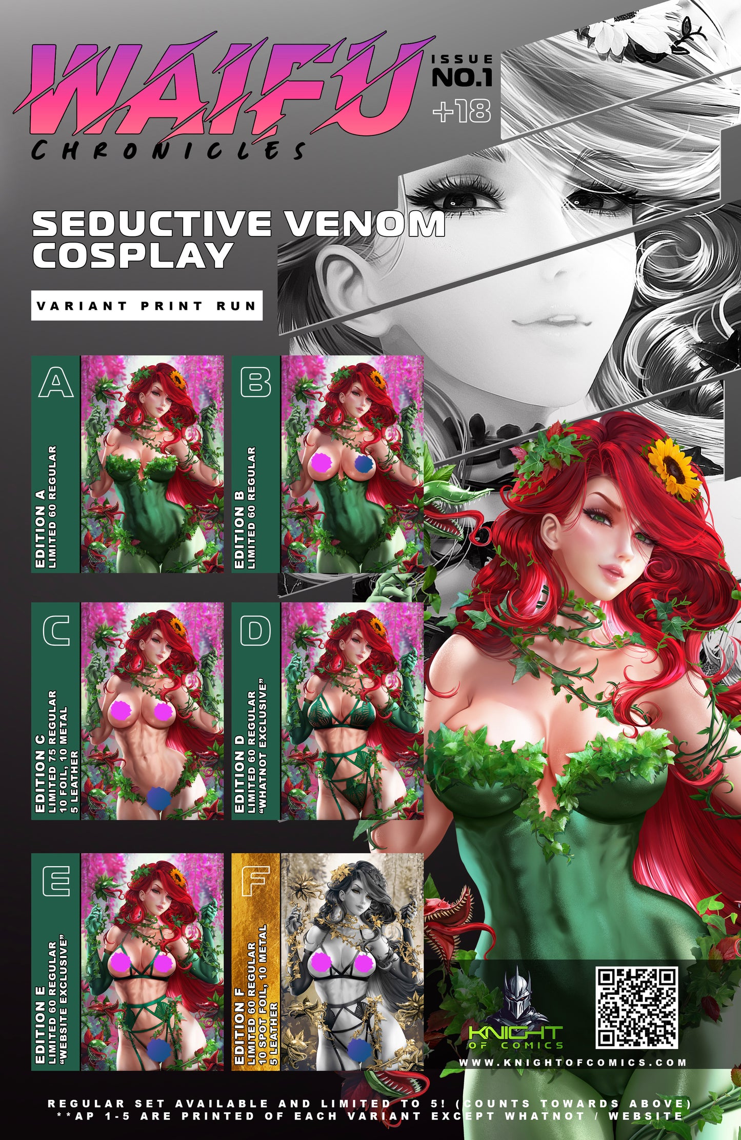 WAIFU CHRONICLES #1 - SEDUCTIVE VENOM COSPLAY by Reivash