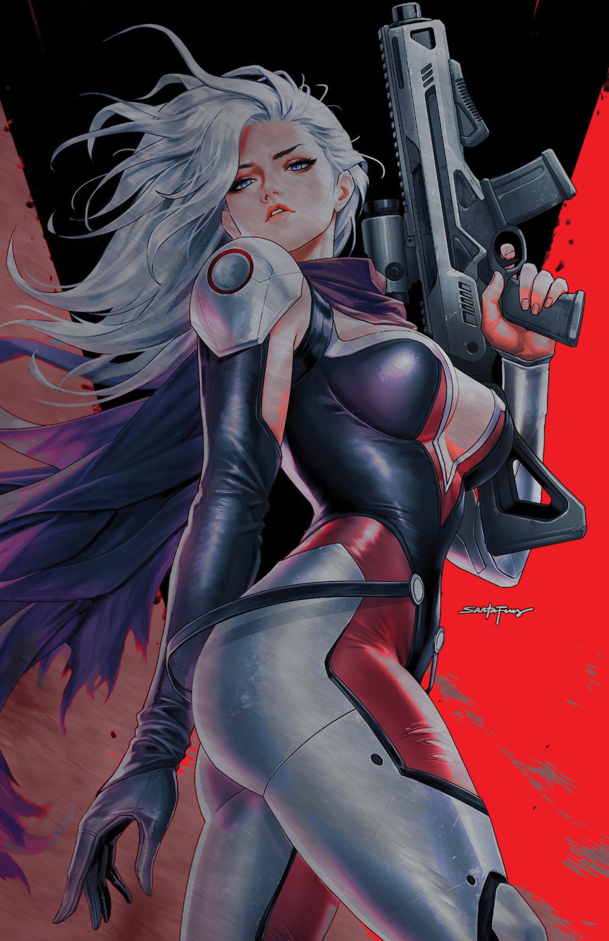 SWEET DEATH #1 - SANTA FUNG METAL VARIANT KNIGHT OF COMICS NYCC 2026 EXCLUSIVE LTD 15 - Preorder