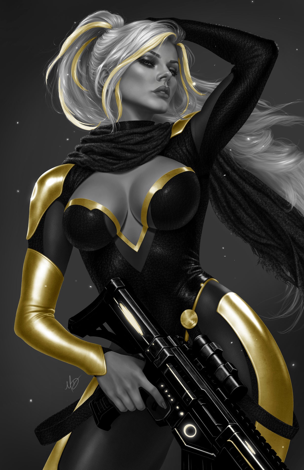 SWEET DEATH #1 - MICHELLE DIAS SPOT VARNISH GOLD VARIANT KNIGHT OF COMICS NYCC 2026 EXCLUSIVE LTD 30 - Preorder