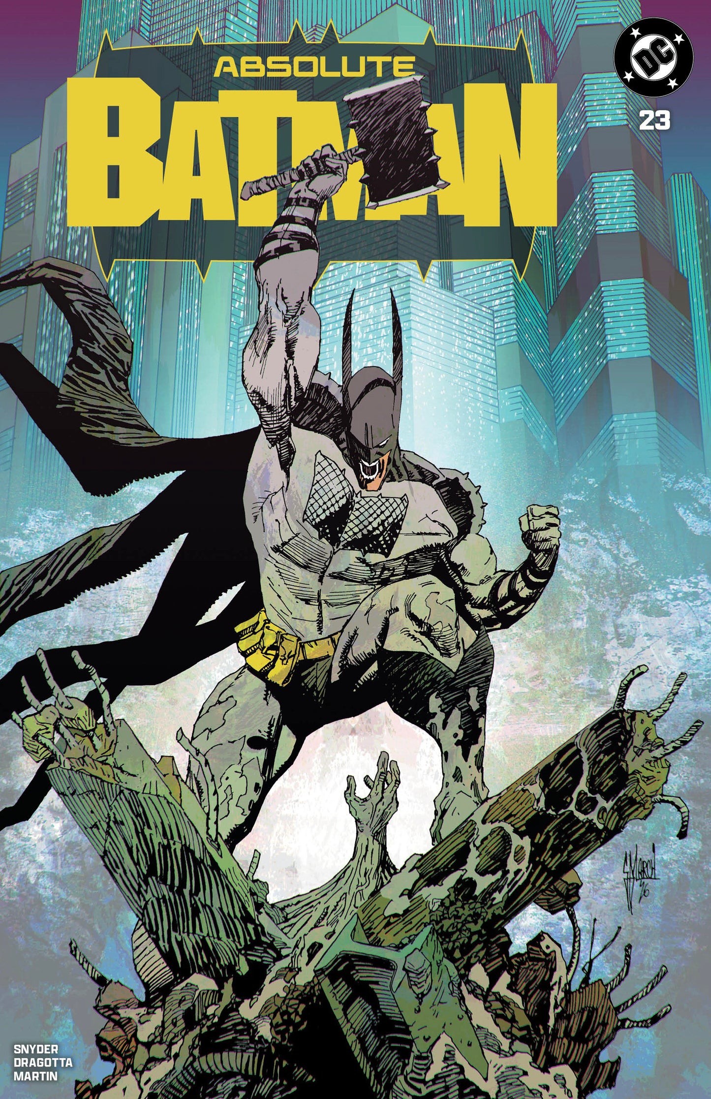 ABSOLUTE BATMAN #23 - GUILLEM MARCH TRADE VARIANT KNIGHT OF COMICS EXCLUSIVE LTD 3000