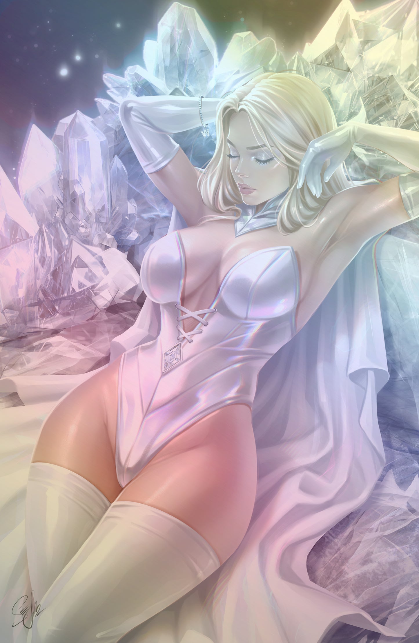 WAIFU CHRONICLES #1 - DIAMOND QUEEN COSPLAY by Katya Sinyukhina