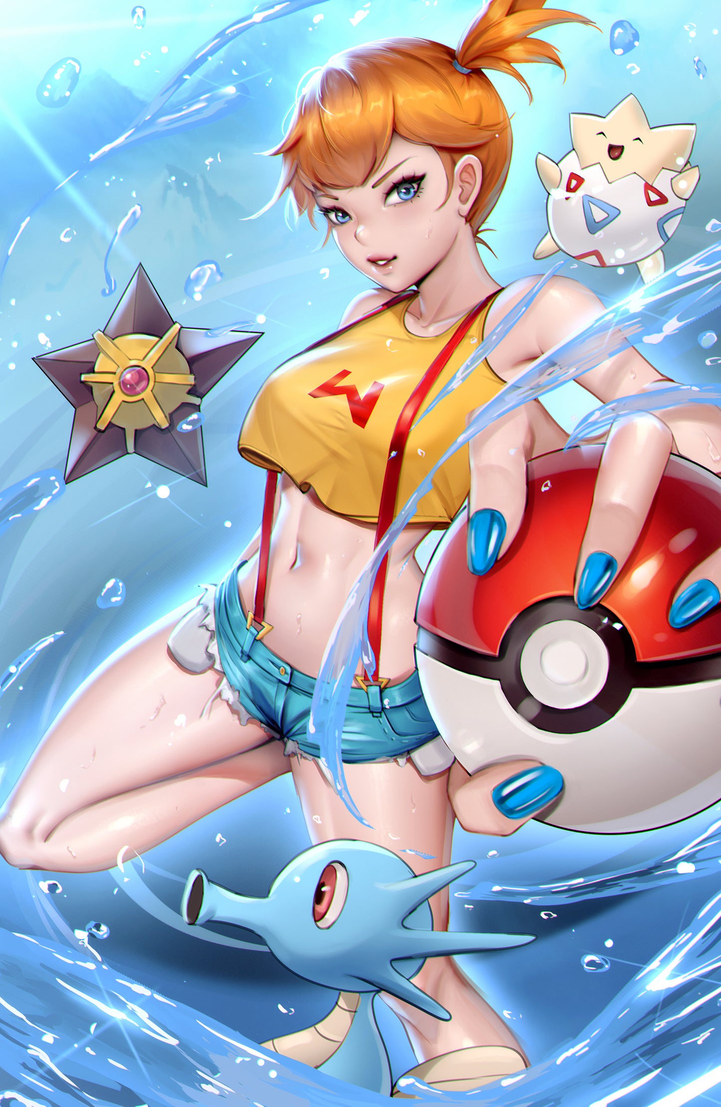 WAIFU CHRONICLES #1 - MONSTER TRAINER COSPLAY by Miss Henpai - PREORDER +(CRYSTAL CLEAR BOARD)