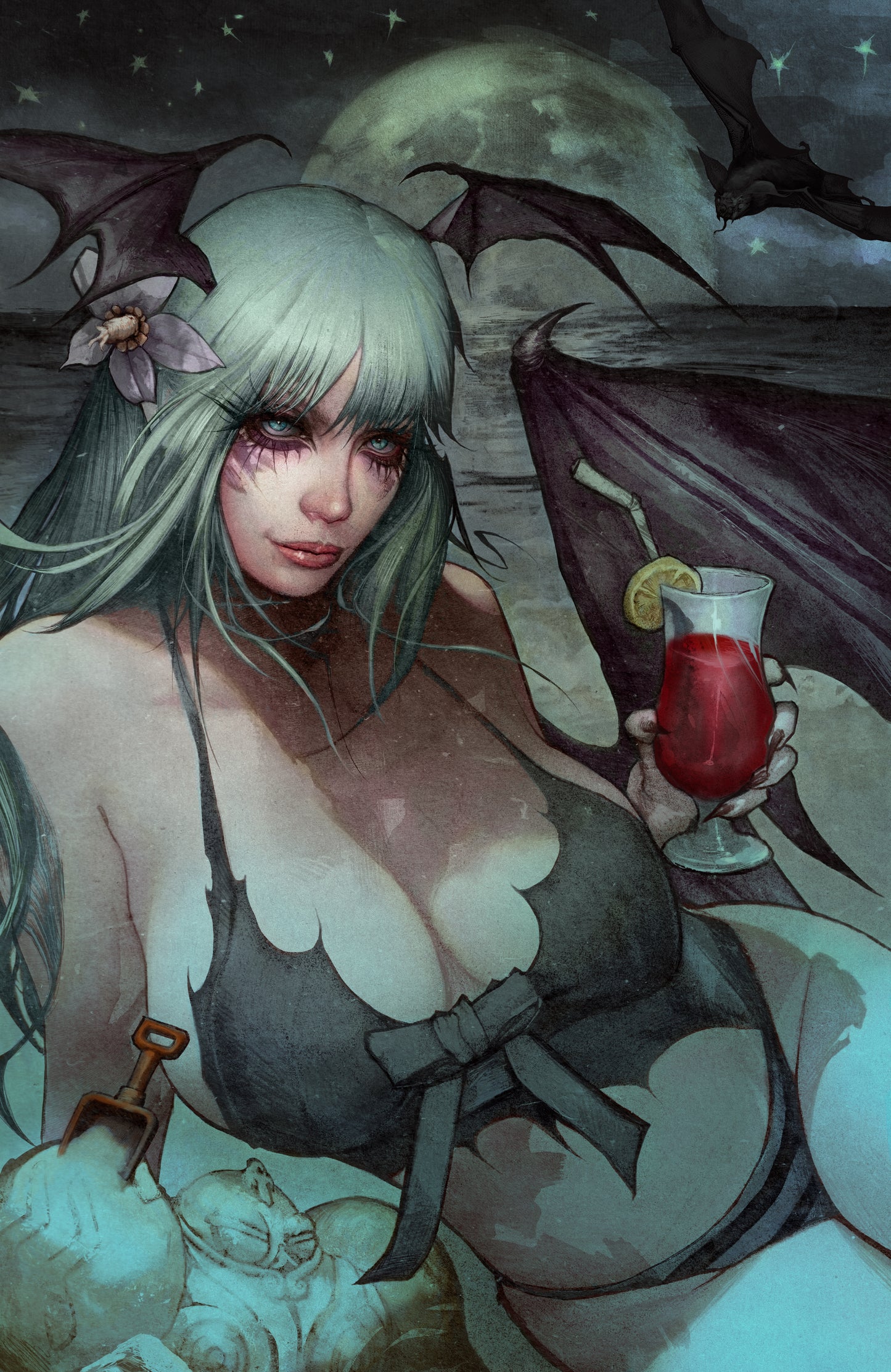 2026 STREET FIGHTER SWIMSUIT EDITION - DAN QUINTANA COVER A VIRGIN VARIANT KNIGHT OF COMICS SDCC 2026 EXCLUSIVE LTD 1500 - Presale