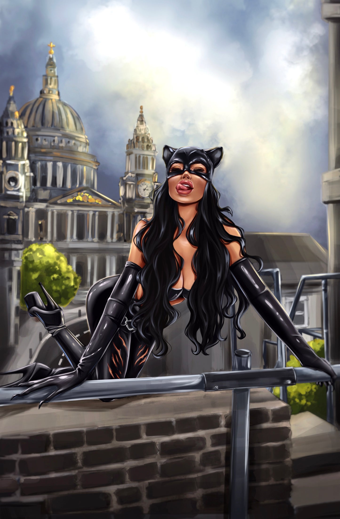 WAIFU CHRONICLES #1 - CITY CAT COSPLAY by ANASTASIA Countdown Comics Exclusive