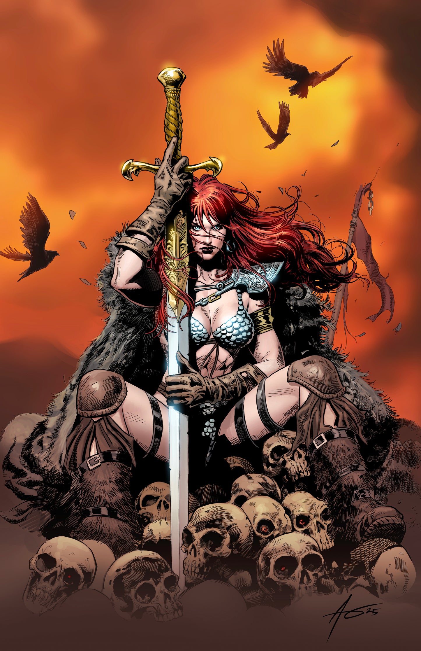 SONJA REBORN #5 - RUDY AO & MARCIAL TOLEDANO COVER A LTD 200 MEGACON 2026 EXCLUSIVE - Preorder