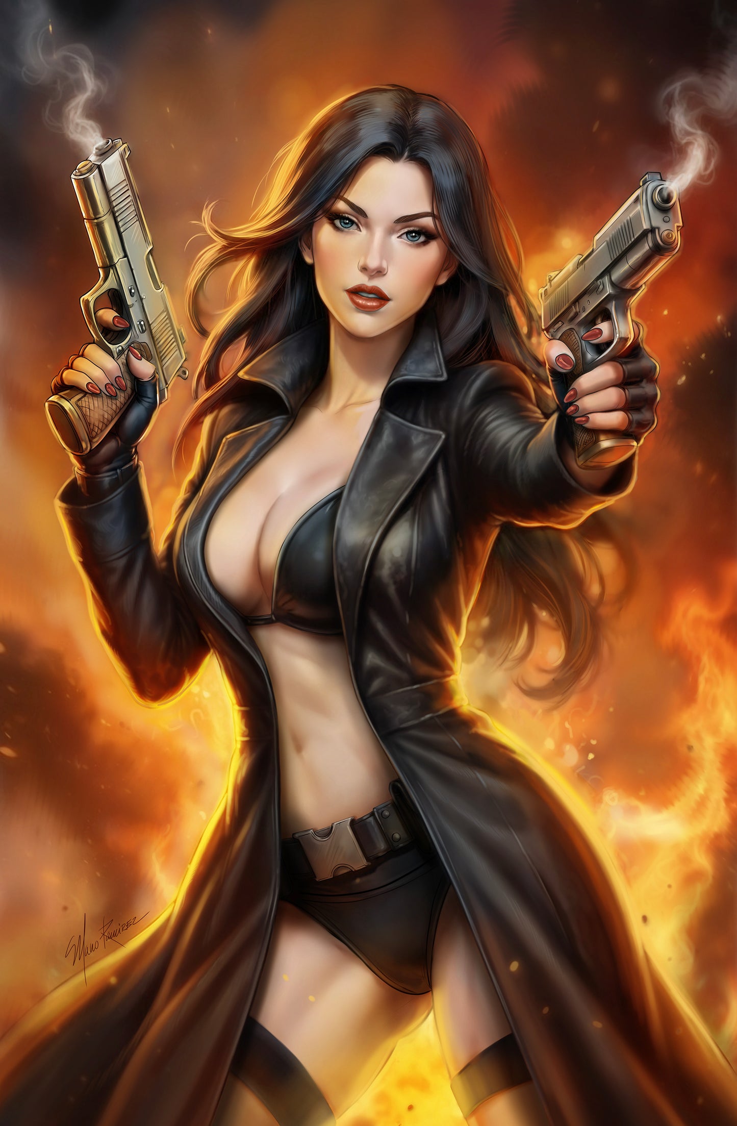 GUN HONEY DOUBLE DOWN #1 - MANUEL RAMIREZ COVER A HEROESCON 2026 EXCLUSIVE LTD 500 - Preorder