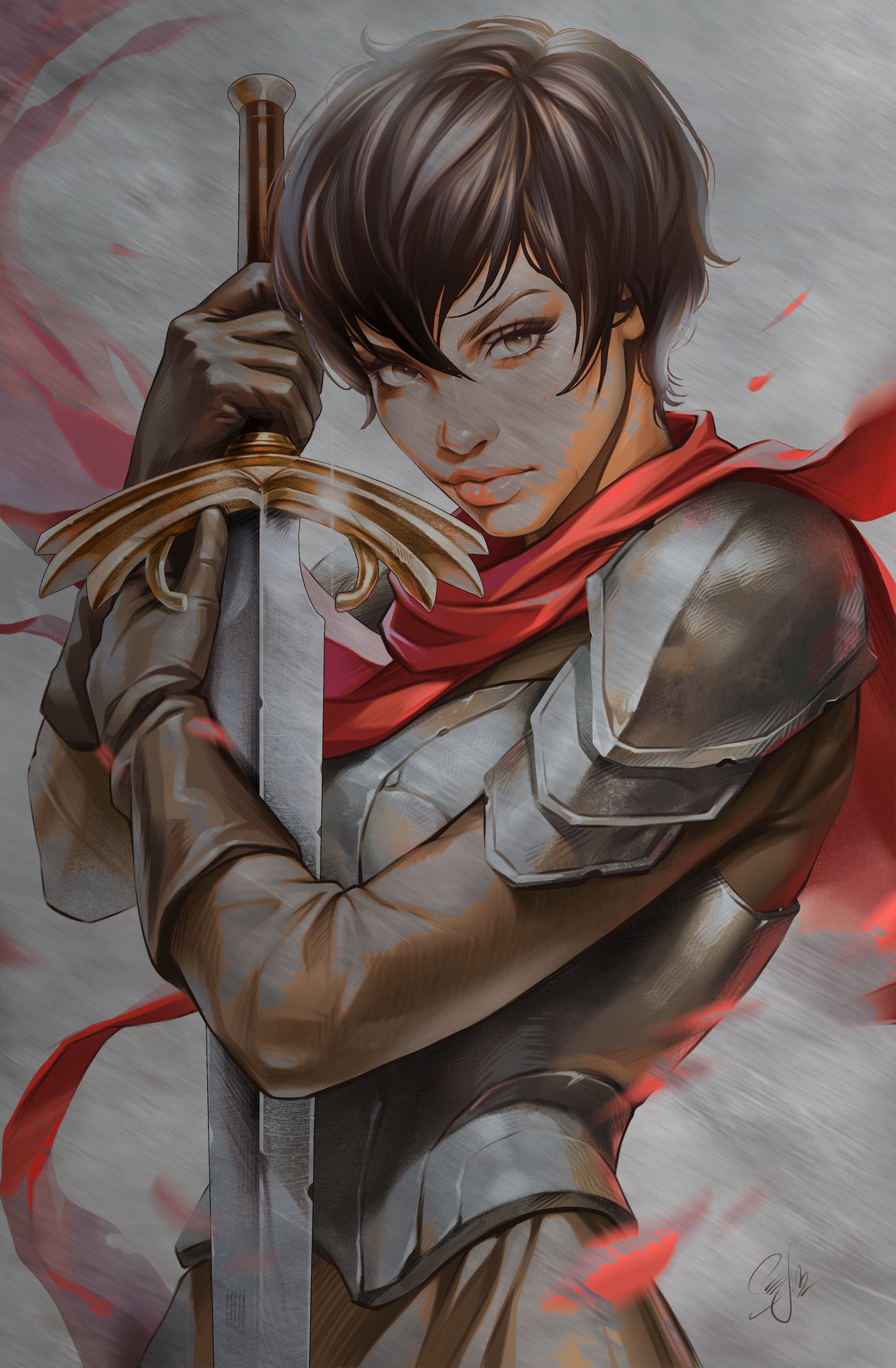 TRIBUTE KENTARO MIURA CREATOR OF BERSERK - KATYA SINYUKHINA COVER A FANEXPO NEW ORLEANS EXCLUSIVE