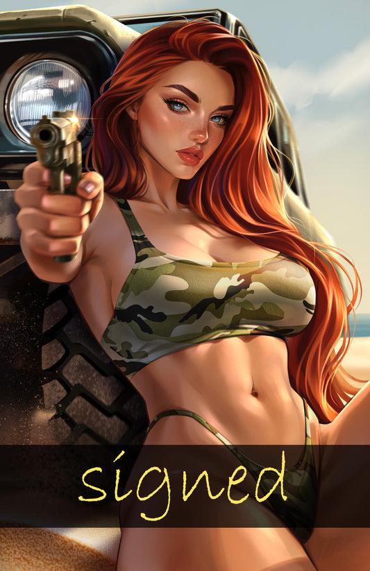 HEAT SEEKER EXPOSED #2 - KATYA SINYUKHINA COVER B NYCC 2025 EXCLUSIVE