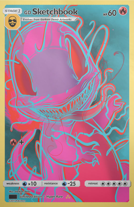 GORKEM DEMIR SKETCHBOOK - CHARMIZED HOLOFOIL VARIANT NYCC 2025 EXCLUSIVE