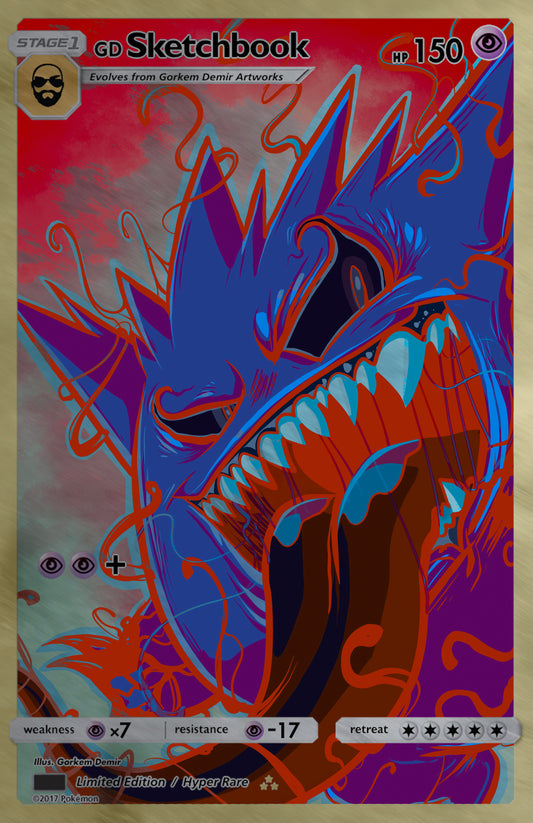 GORKEM DEMIR SKETCHBOOK - GENGAMIZED METAL VARIANT NYCC 2025 EXCLUSIVE