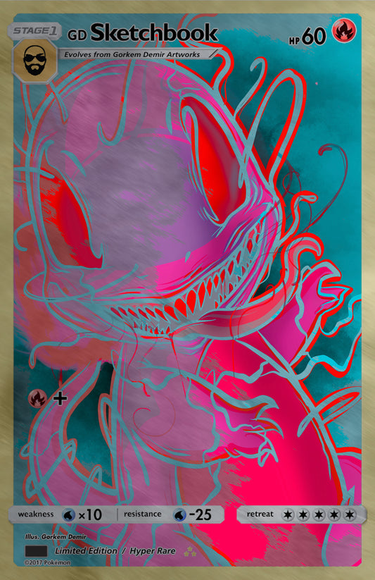 GORKEM DEMIR SKETCHBOOK - CHARMIZED METAL VARIANT NYCC 2025 EXCLUSIVE