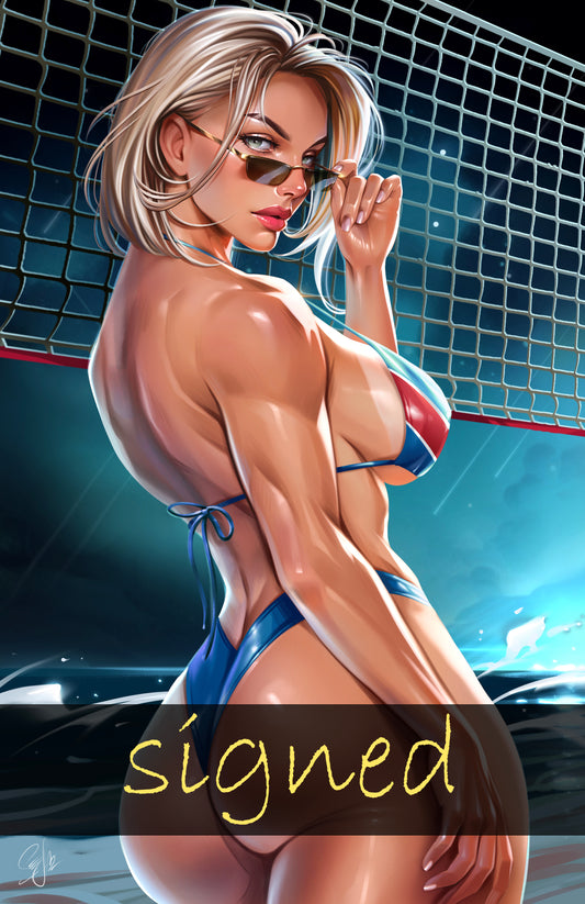 2025 STREET FIGHTER & FRIENDS SWIMSUIT SPECIAL #1 - KATYA SINYUKHINA COVER B NYCC 2025 EXCLUSIVE