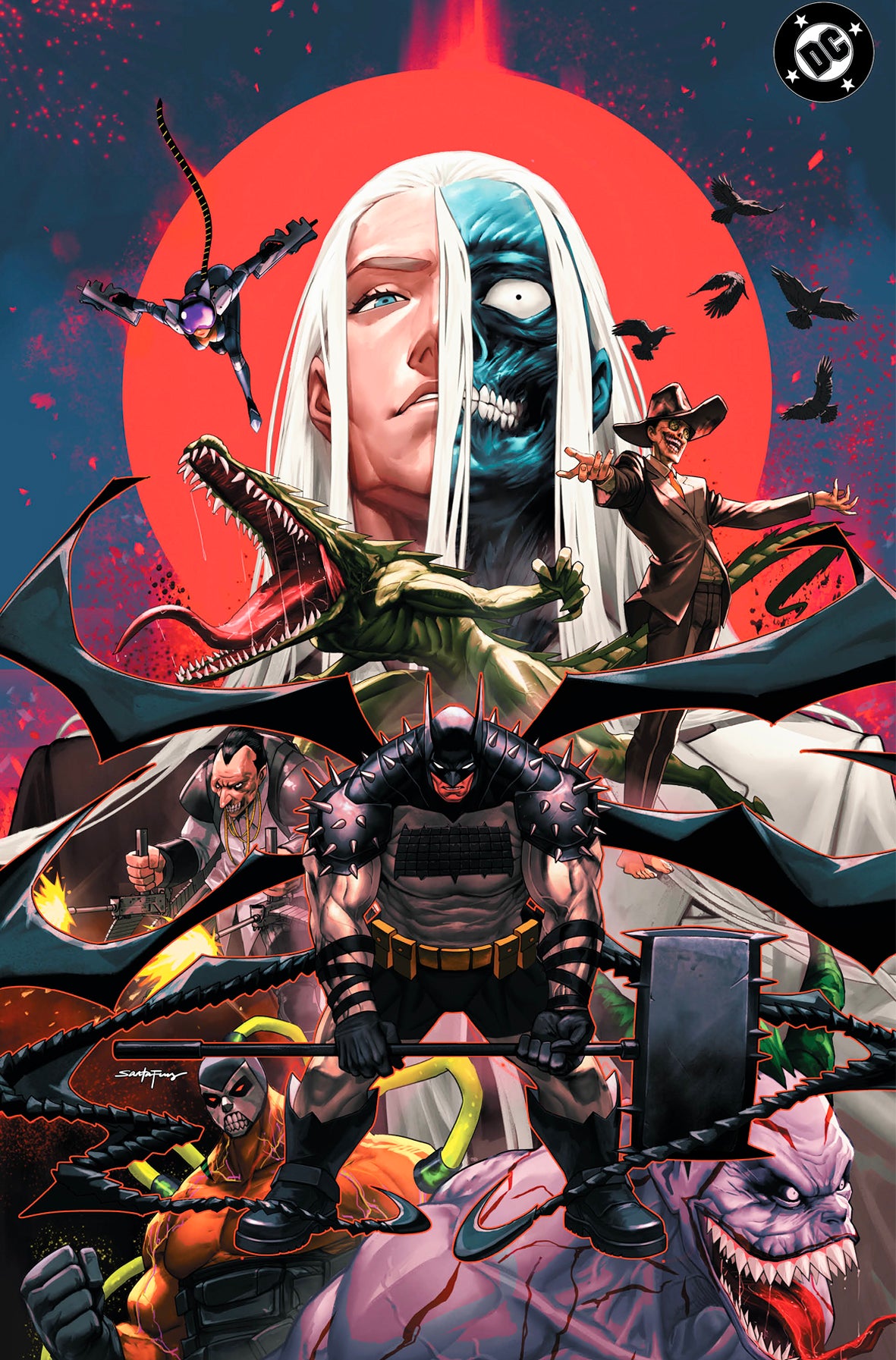 ABSOLUTE BATMAN #21 - SANTA FUNG VIRGIN VARIANT KNIGHT OF COMICS