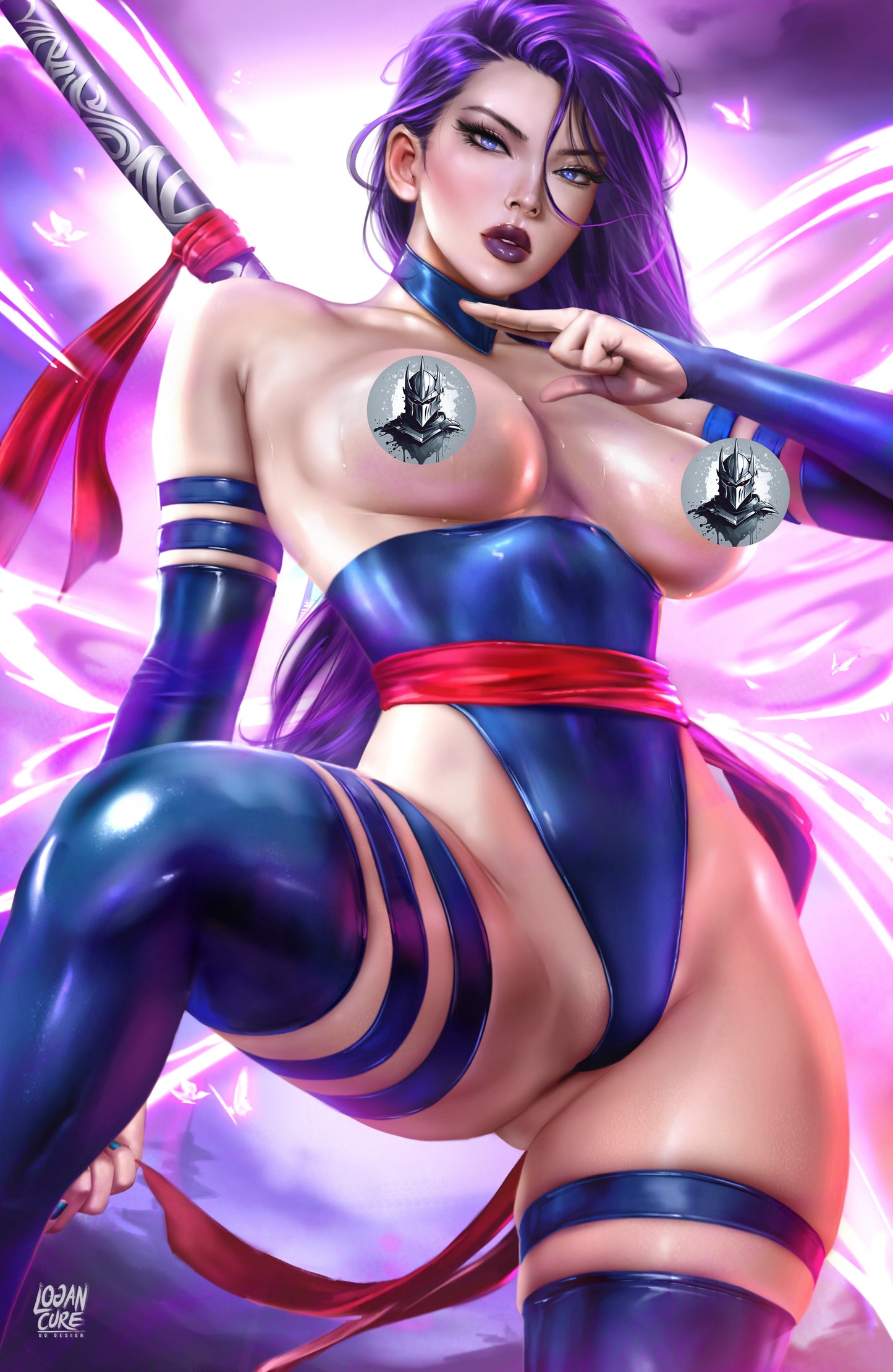 WAIFU CHRONICLES #1 - PSY BLADE COSPLAY by Logan Cure - PREORDER