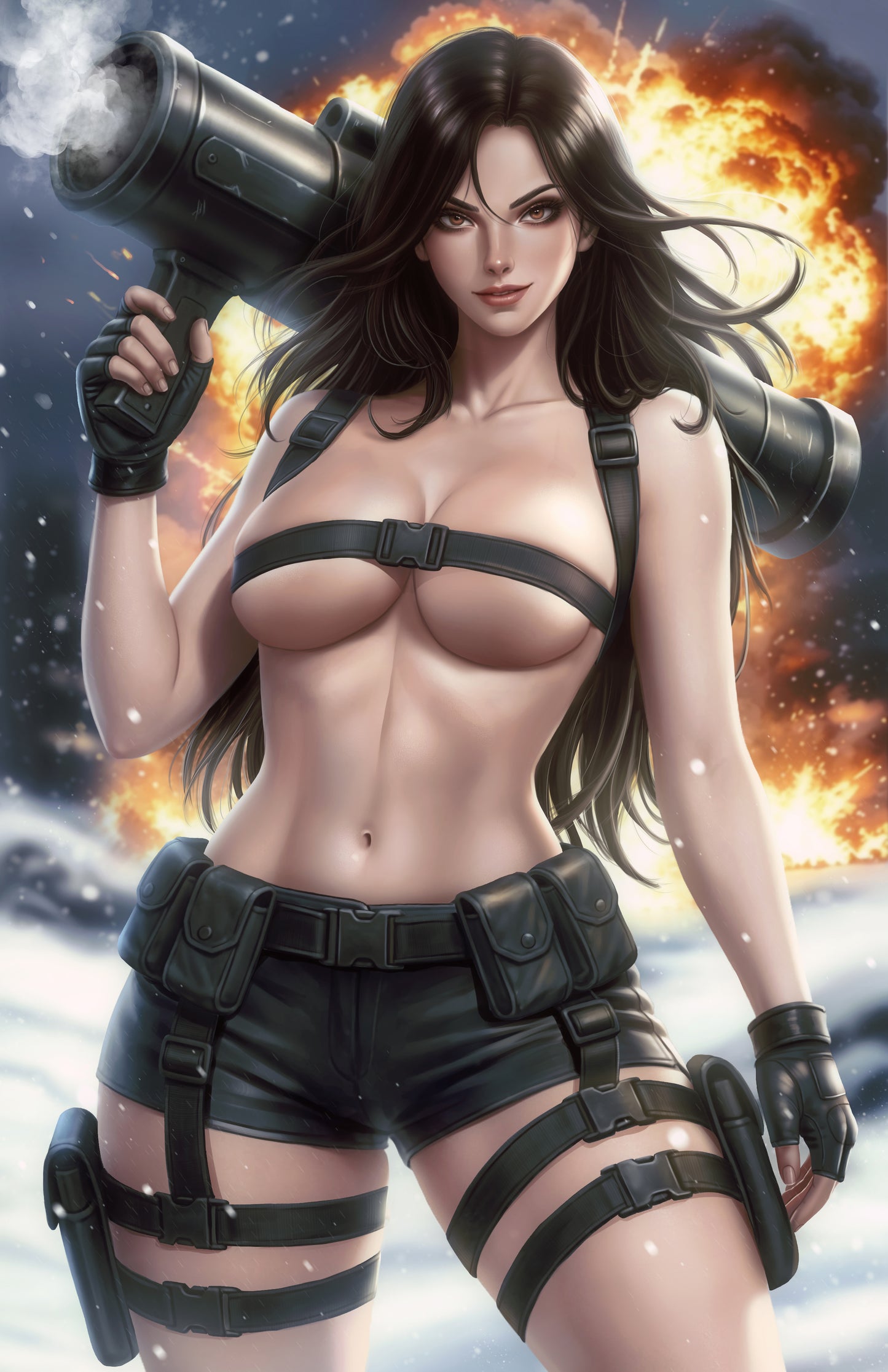 GUN HONEY DOUBLE DOWN #2 - DANEJO COVER B VIRGIN VARIANT KNIGHT OF COMICS SDCC 2026 EXCLUSIVE LTD 500 - Presale