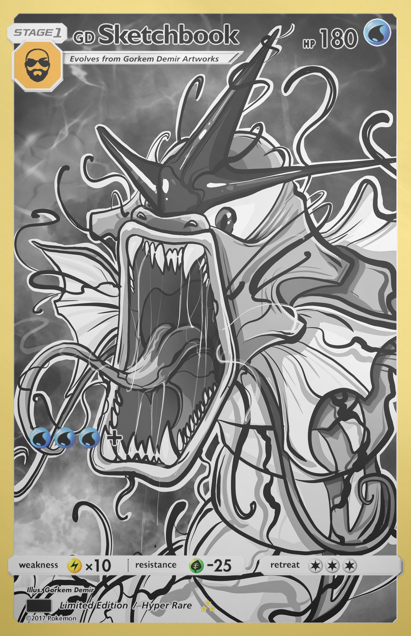 GORKEM DEMIR SKETCHBOOK - GYAMIZED HOLOFOIL VARIANT NYCC 2025 EXCLUSIVE - Preorder