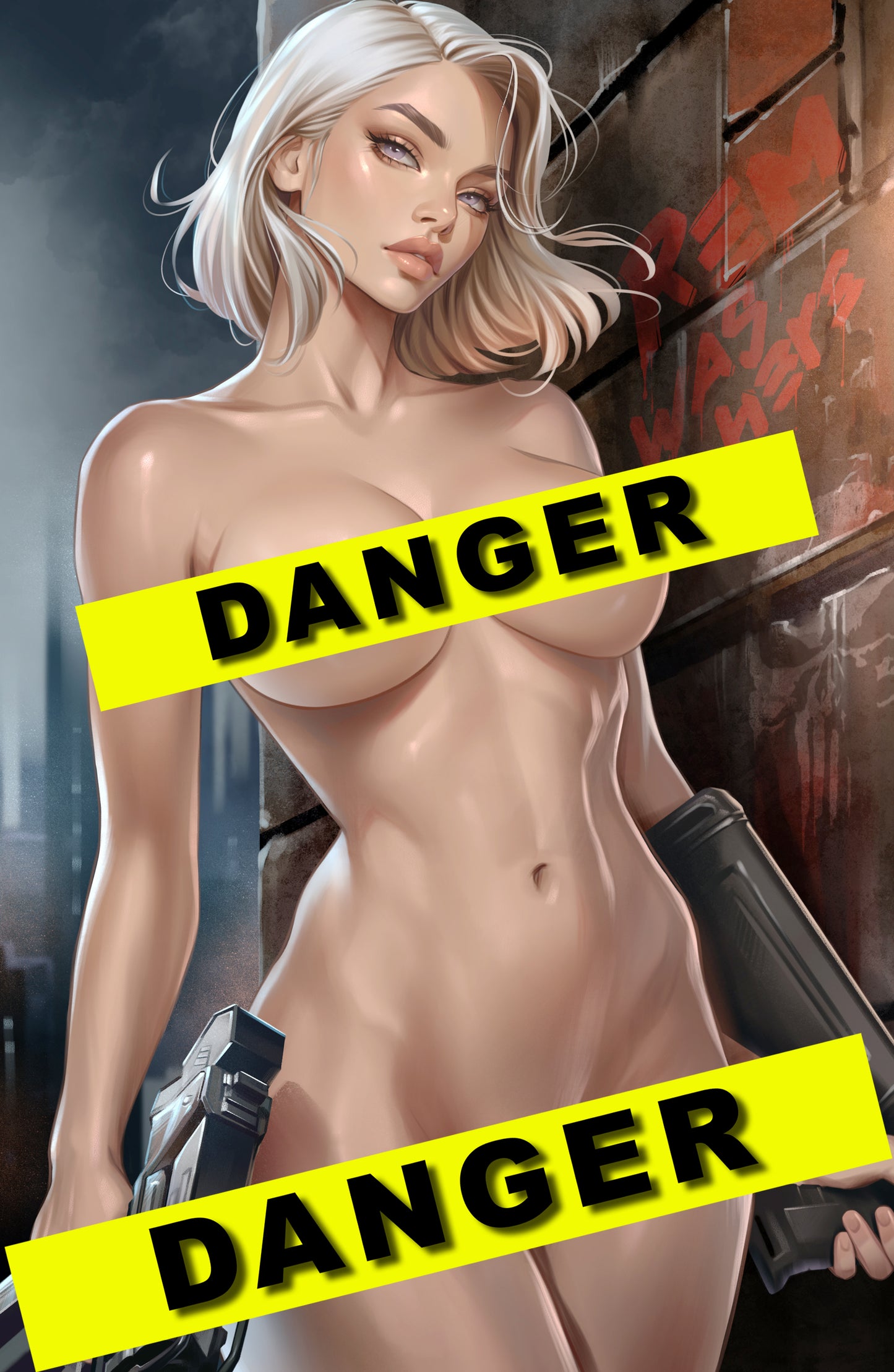 WAIFU CHRONICLES #1 - VIGILANTE REM COSPLAY by Katya Sinyukhina - PREORDER +(CRYSTAL CLEAR BOARD)