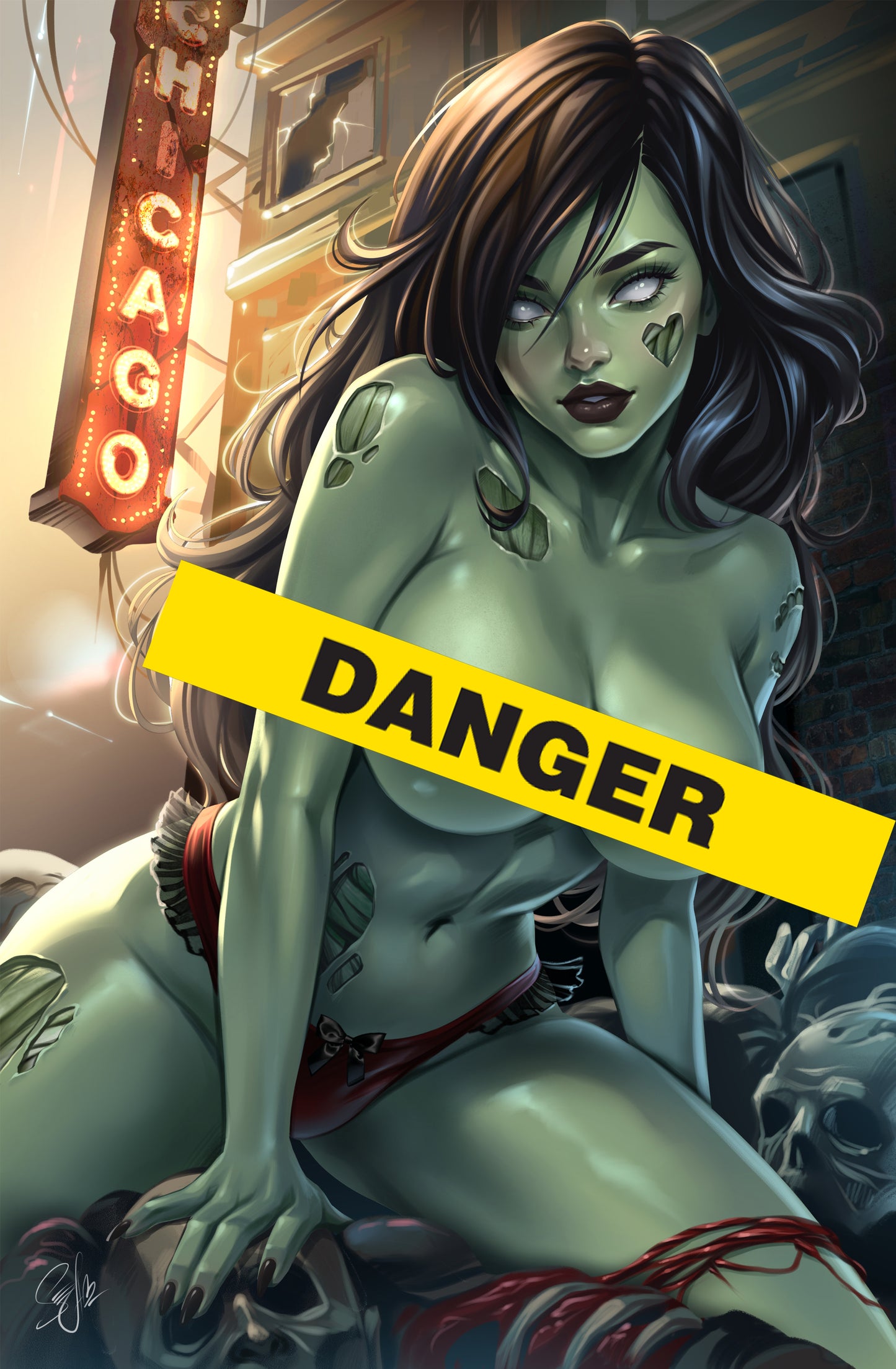 ZOMBIE TRAMP #56B - KATYA SINYUKHINA COVER B VARIANT C2E2 EXCLUSIVE