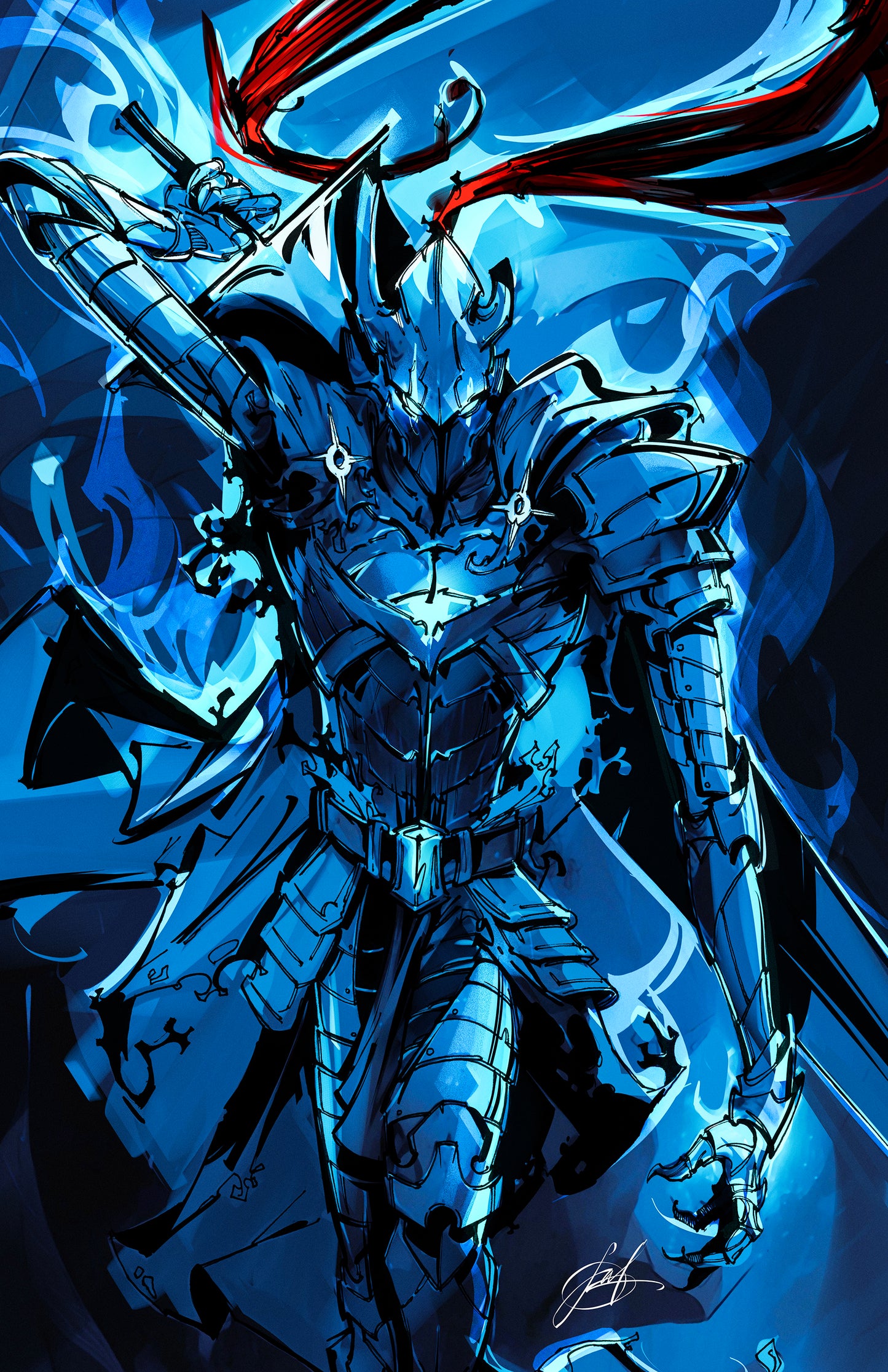 FAME: CHUGONG SOLO LEVELING - VIKTOR MILLER GAUSA IGRIS COVER C WHITE METAL FANEXPO NEW ORLEANS KNIGHT OF COMICS EXCLUSIVE LTD 5