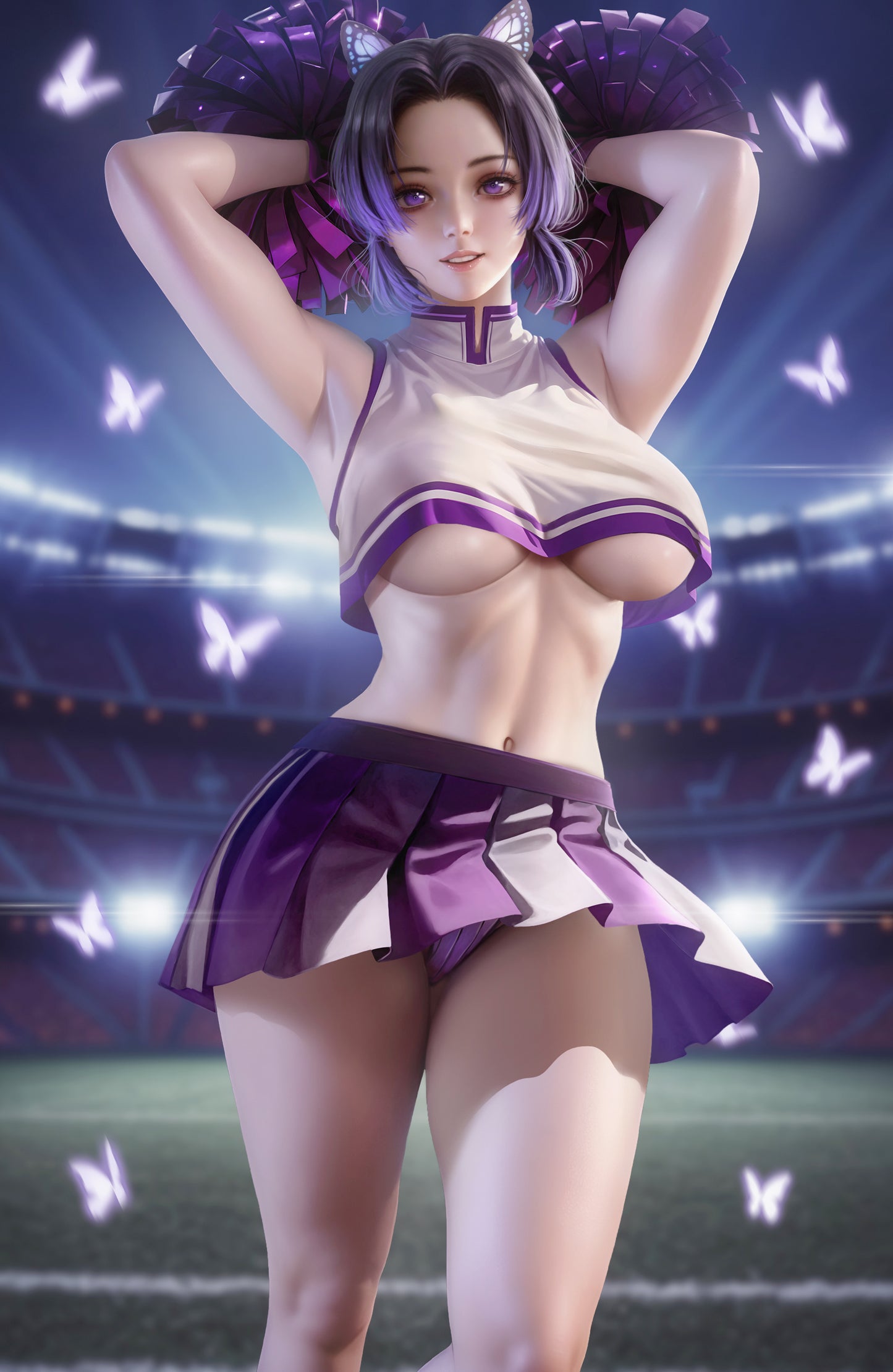 WAIFU CHRONICLES #1 - PURPLE SLAYER COSPLAY - METAL - by Danejo - Preorder
