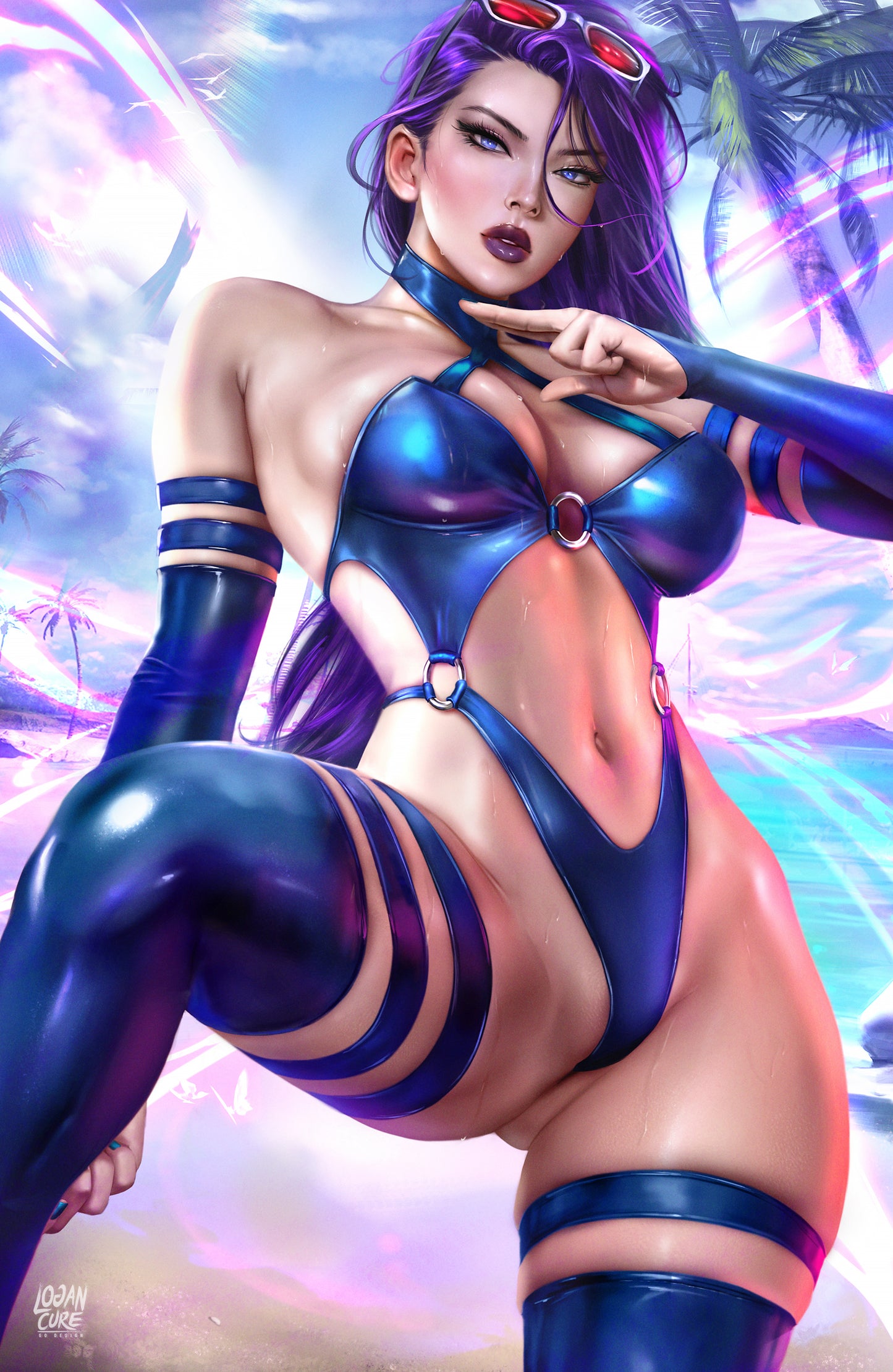 WAIFU CHRONICLES #1 - PSY BLADE COSPLAY by Logan Cure - PREORDER