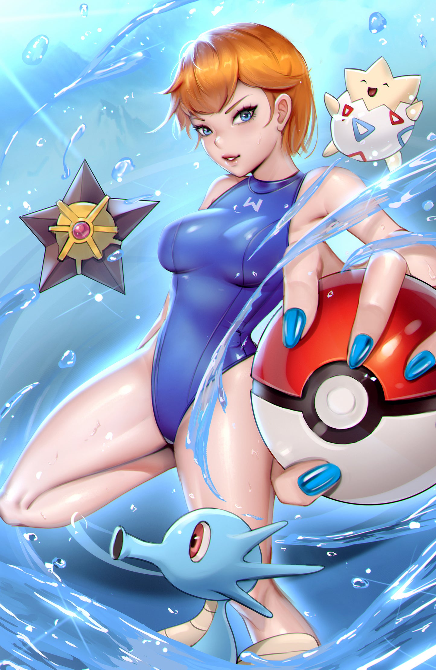 WAIFU CHRONICLES #1 - MONSTER TRAINER COSPLAY by Miss Henpai - PREORDER +(CRYSTAL CLEAR BOARD)