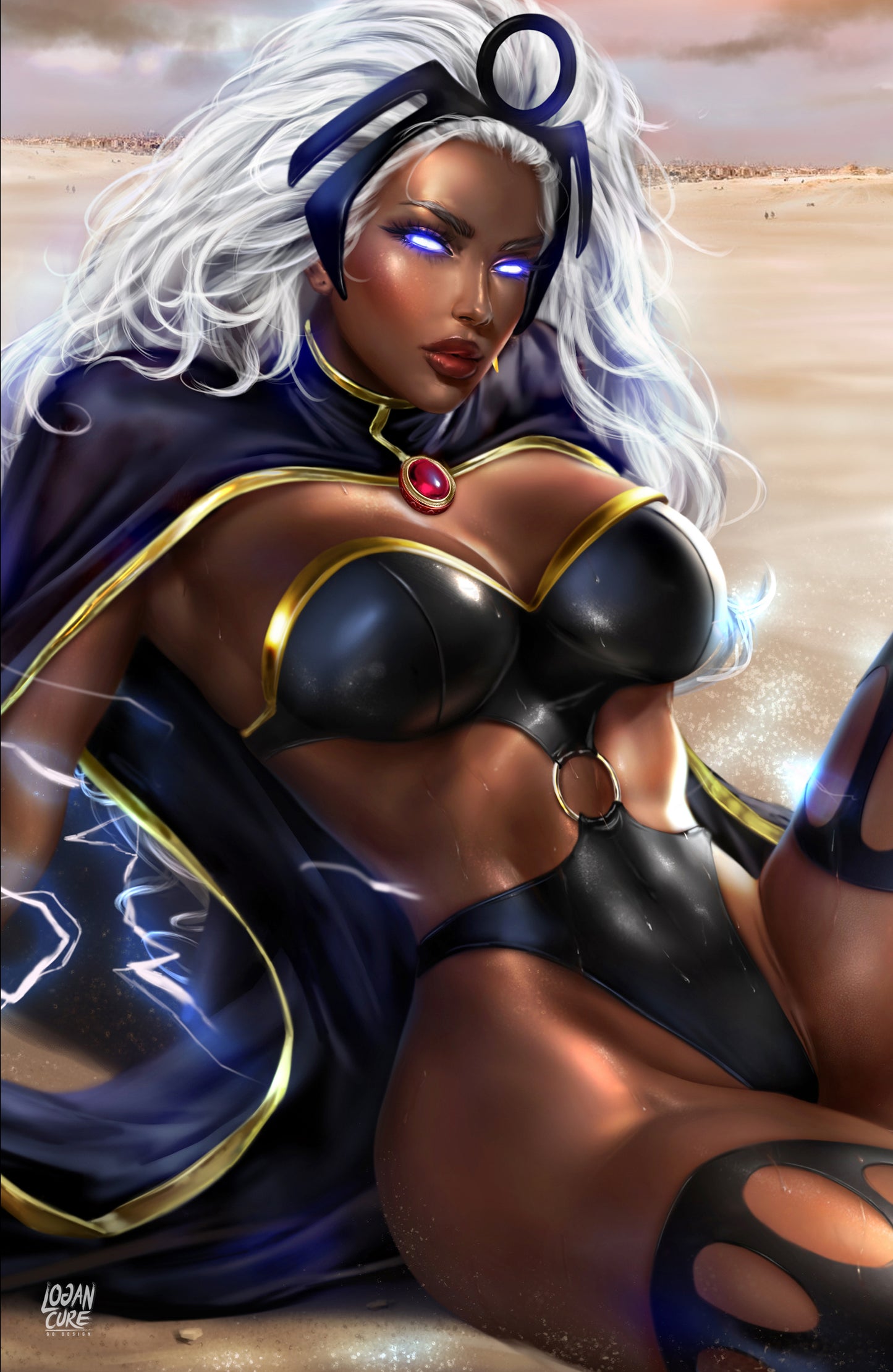 WAIFU CHRONICLES #1 - ELEMENTAL QUEEN COSPLAY by Logan Cure