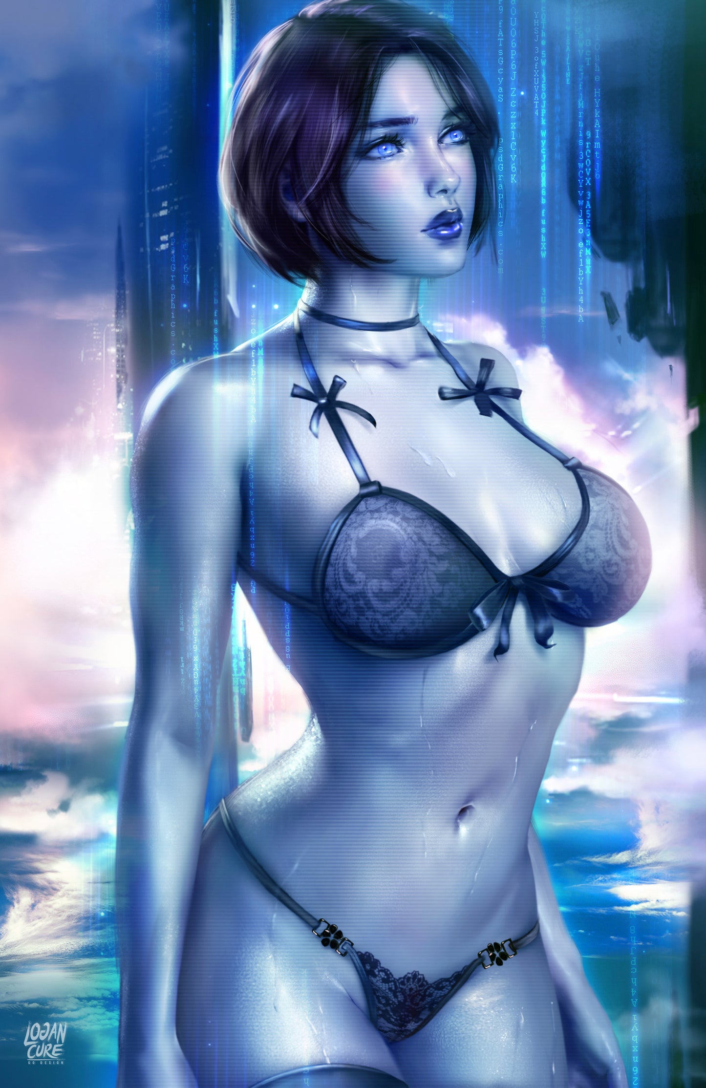 WAIFU CHRONICLES #1 - HOLOGRAPHIC COSPLAY by Logan Cure