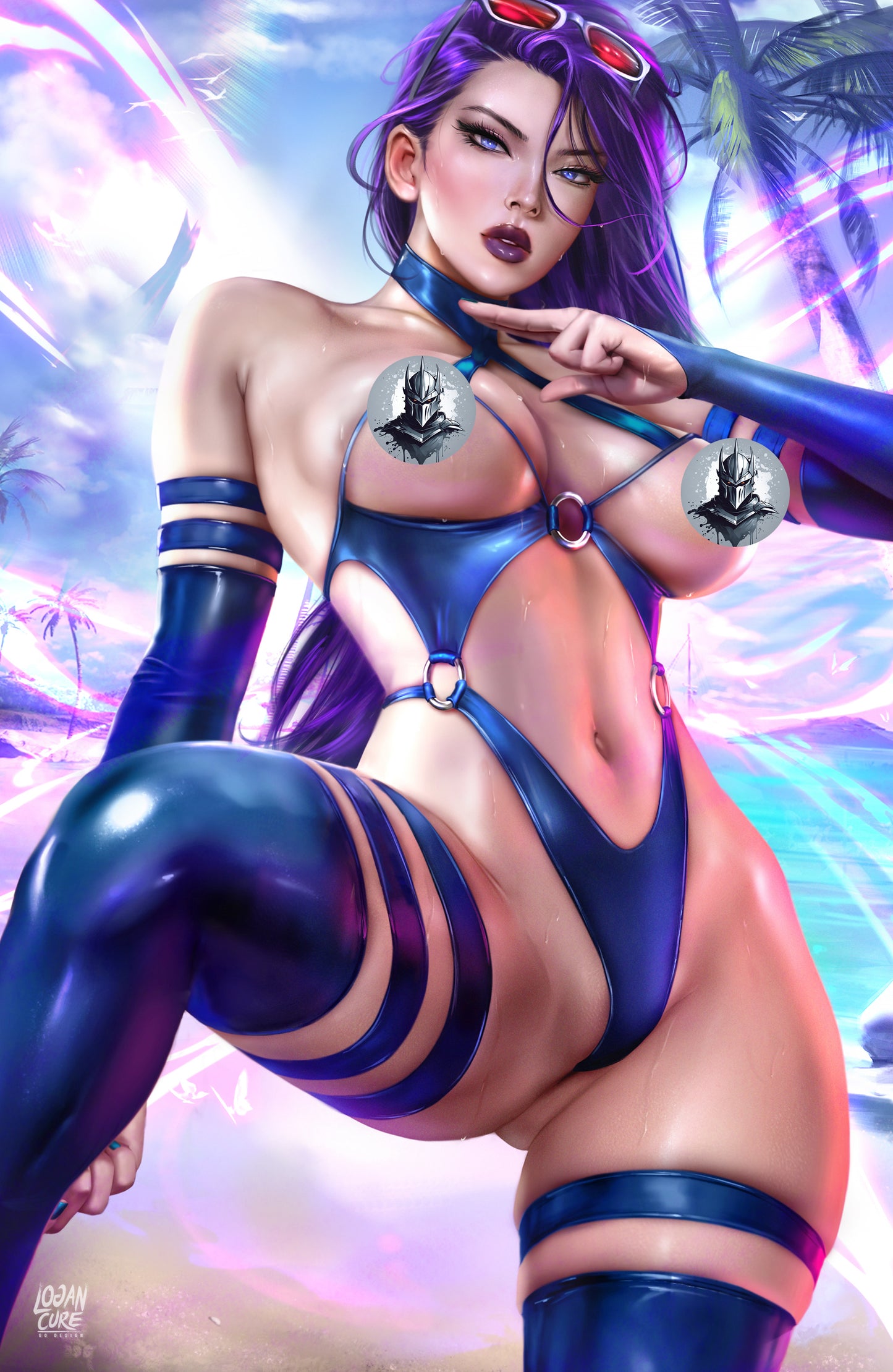WAIFU CHRONICLES #1 - PSY BLADE COSPLAY by Logan Cure - PREORDER
