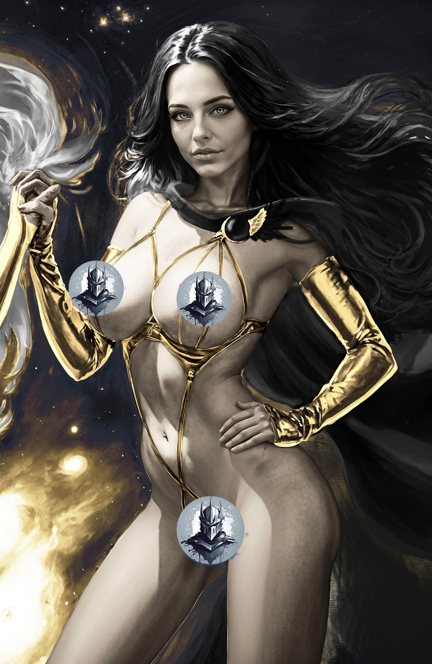 WAIFU CHRONICLES #1 - TWILIGHT DEMON COSPLAY by Nathan Lorenzana Connecting Cover