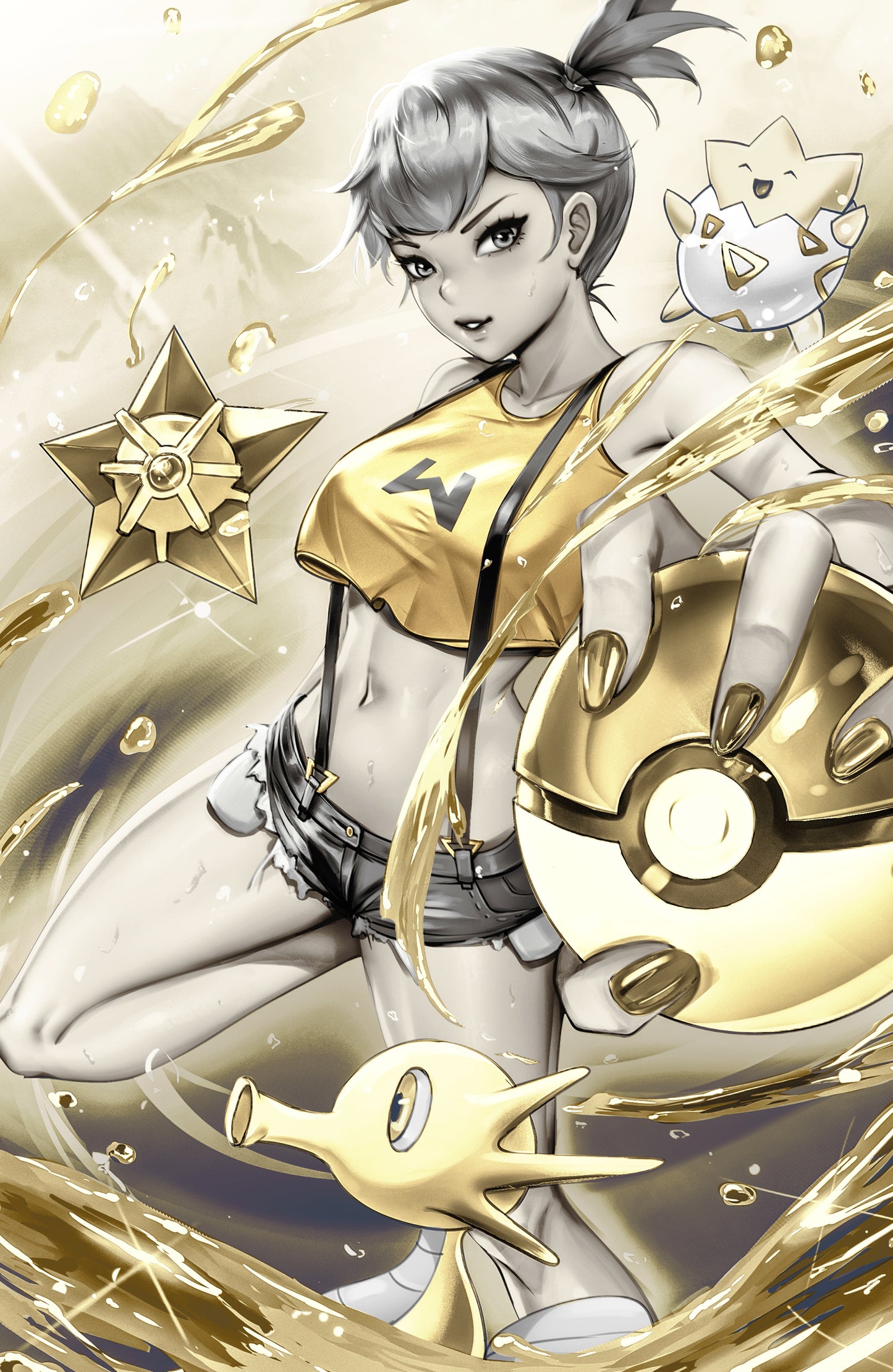 WAIFU CHRONICLES #1 - MONSTER TRAINER COSPLAY by Miss Henpai - PREORDER +(CRYSTAL CLEAR BOARD)