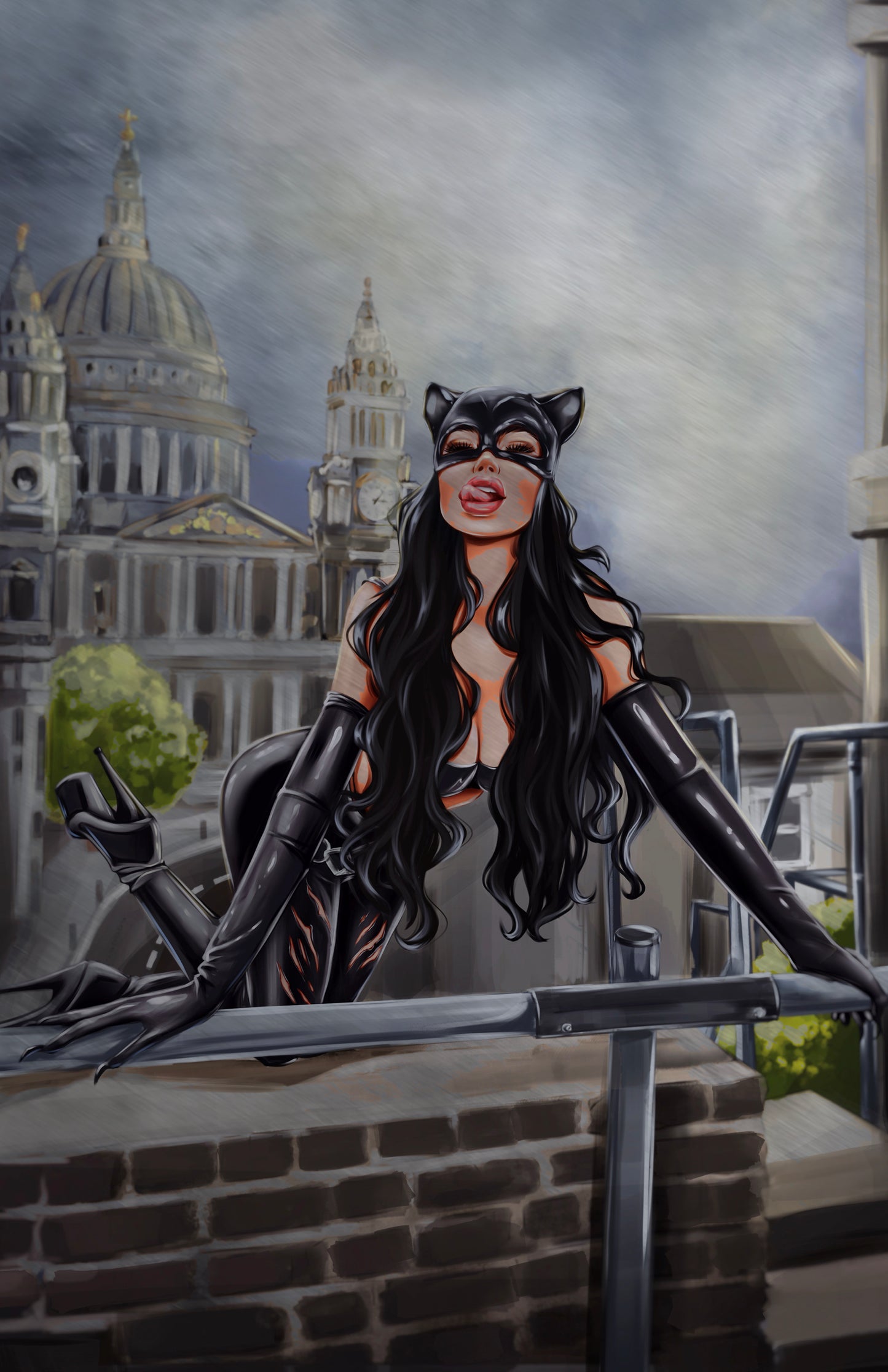 WAIFU CHRONICLES #1 - CITY CAT COSPLAY by ANASTASIA Countdown Comics Exclusive