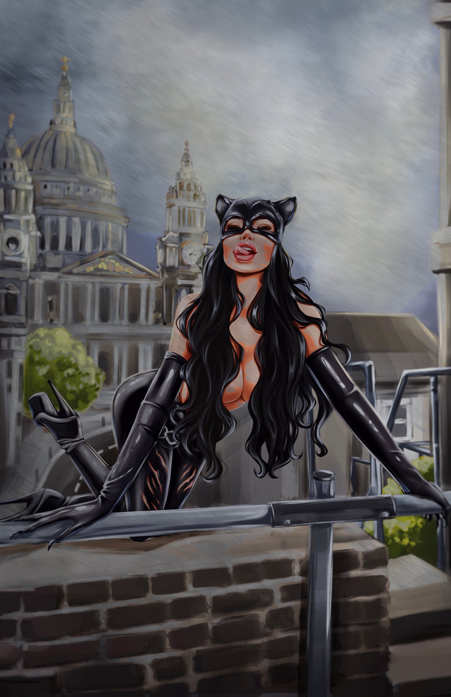 WAIFU CHRONICLES #1 - CITY CAT COSPLAY by ANASTASIA Countdown Comics Exclusive