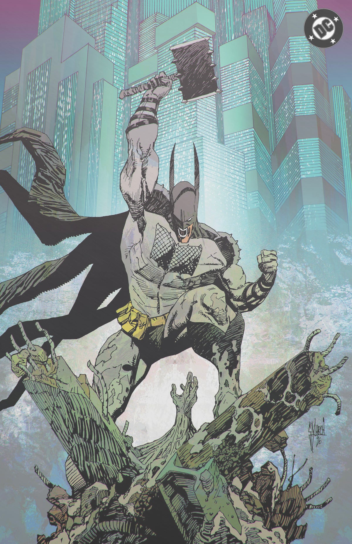ABSOLUTE BATMAN #23 - GUILLEM MARCH FOIL VARIANT KNIGHT OF COMICS EXCLUSIVE LTD 1000