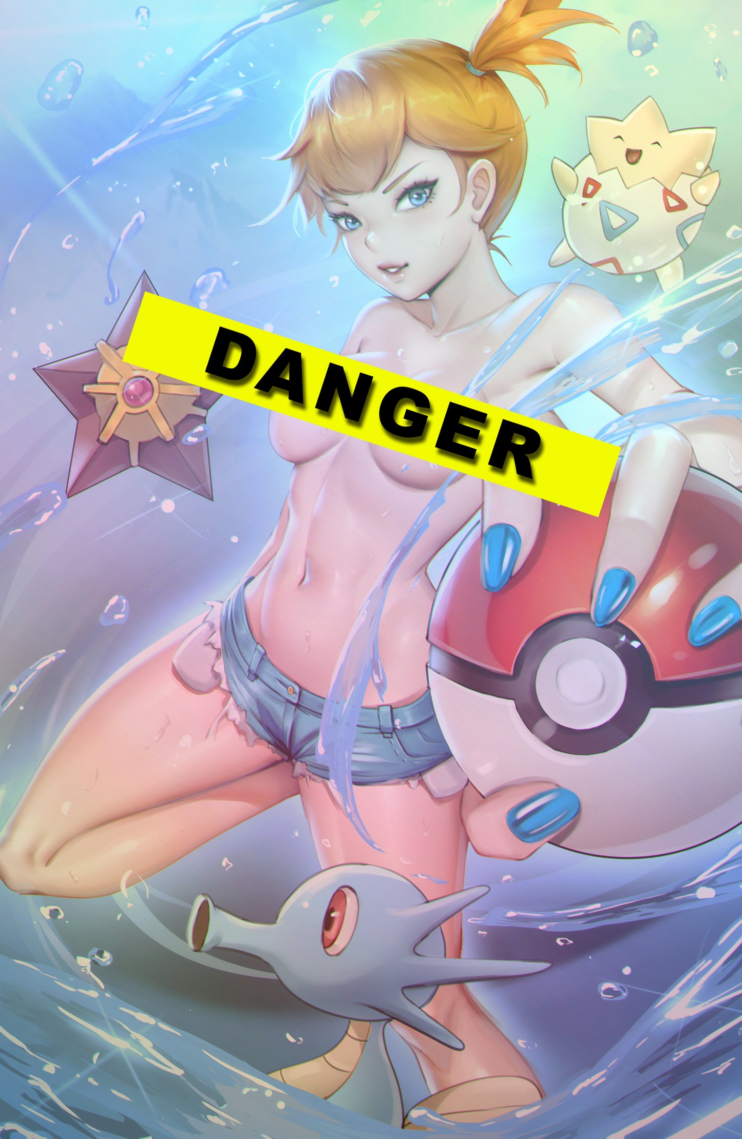 WAIFU CHRONICLES #1 - MONSTER TRAINER COSPLAY - FOIL/LEATHER - by Miss Henpai - PREORDER +(CRYSTAL CLEAR BOARD)