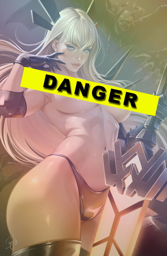 WAIFU CHRONICLES #1 - HUNTRESS MAKIMA COSPLAY - FOIL/LEATHER - by Katya Sinyukhina