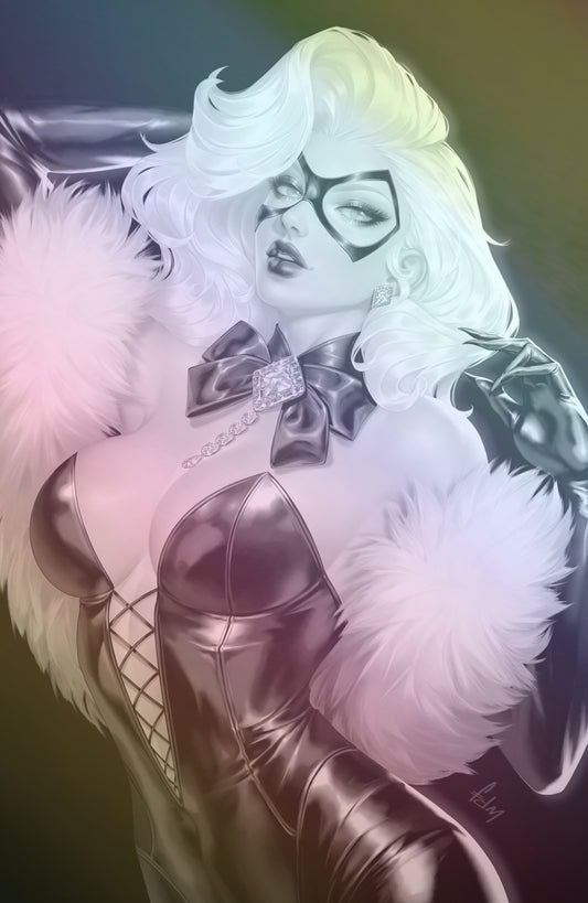 WAIFU CHRONICLES #1 - FELINE GALA COSPLAY - HOLOFOIL/MAGMA FOIL - by Fadime Yildirim