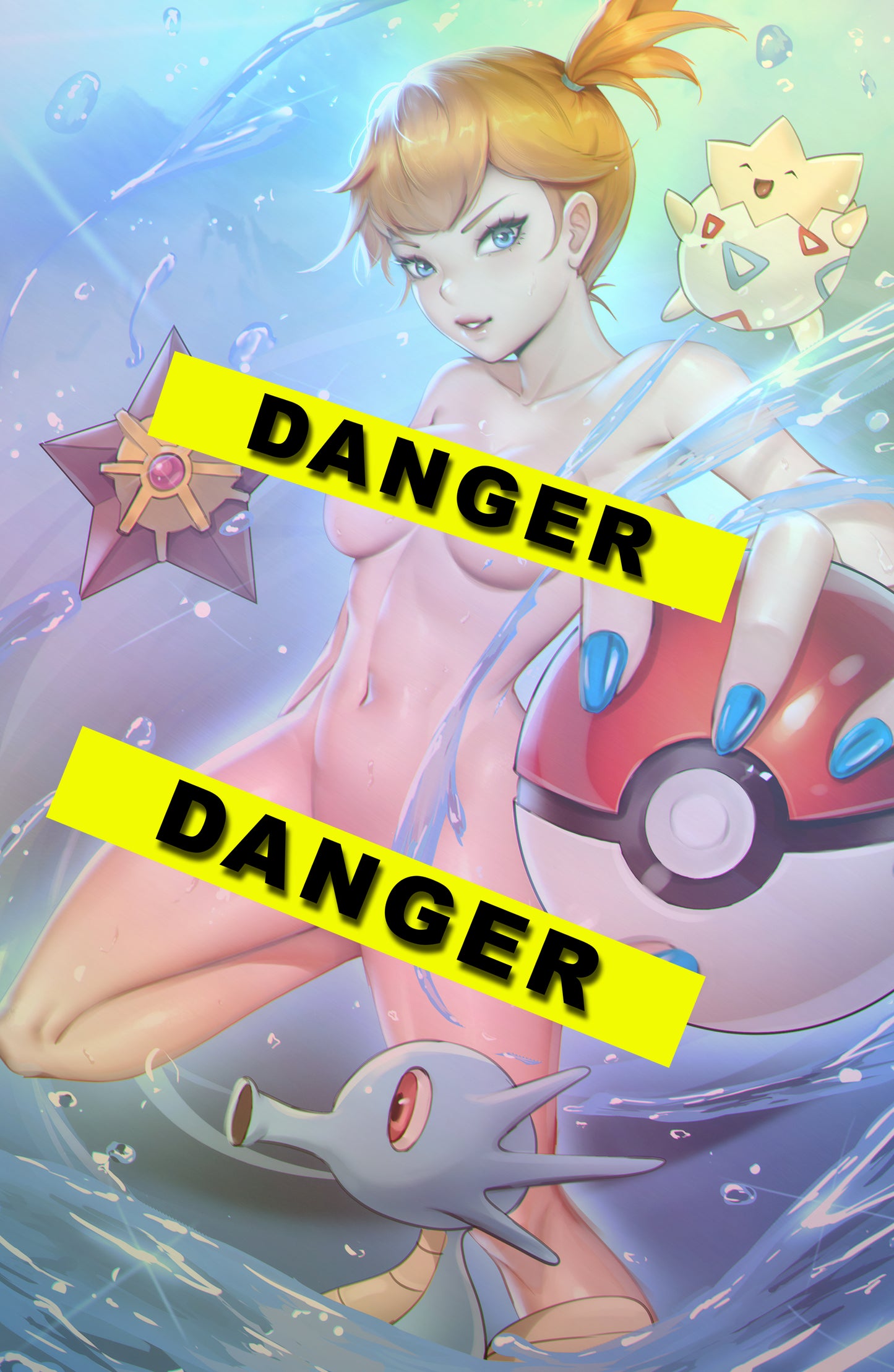 WAIFU CHRONICLES #1 - MONSTER TRAINER COSPLAY - FOIL/LEATHER - by Miss Henpai - PREORDER +(CRYSTAL CLEAR BOARD)