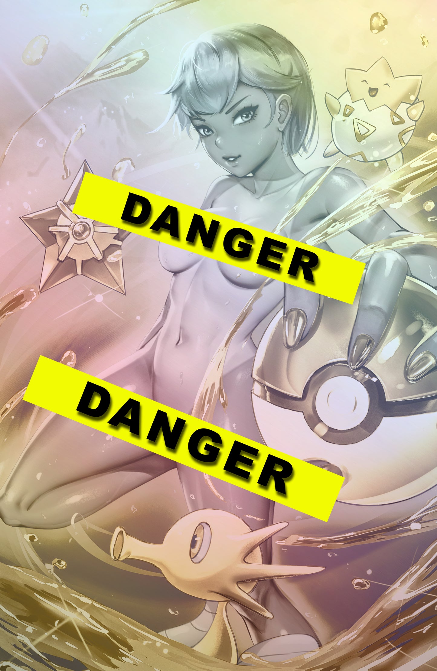WAIFU CHRONICLES #1 - MONSTER TRAINER COSPLAY - FOIL/LEATHER - by Miss Henpai - PREORDER +(CRYSTAL CLEAR BOARD)