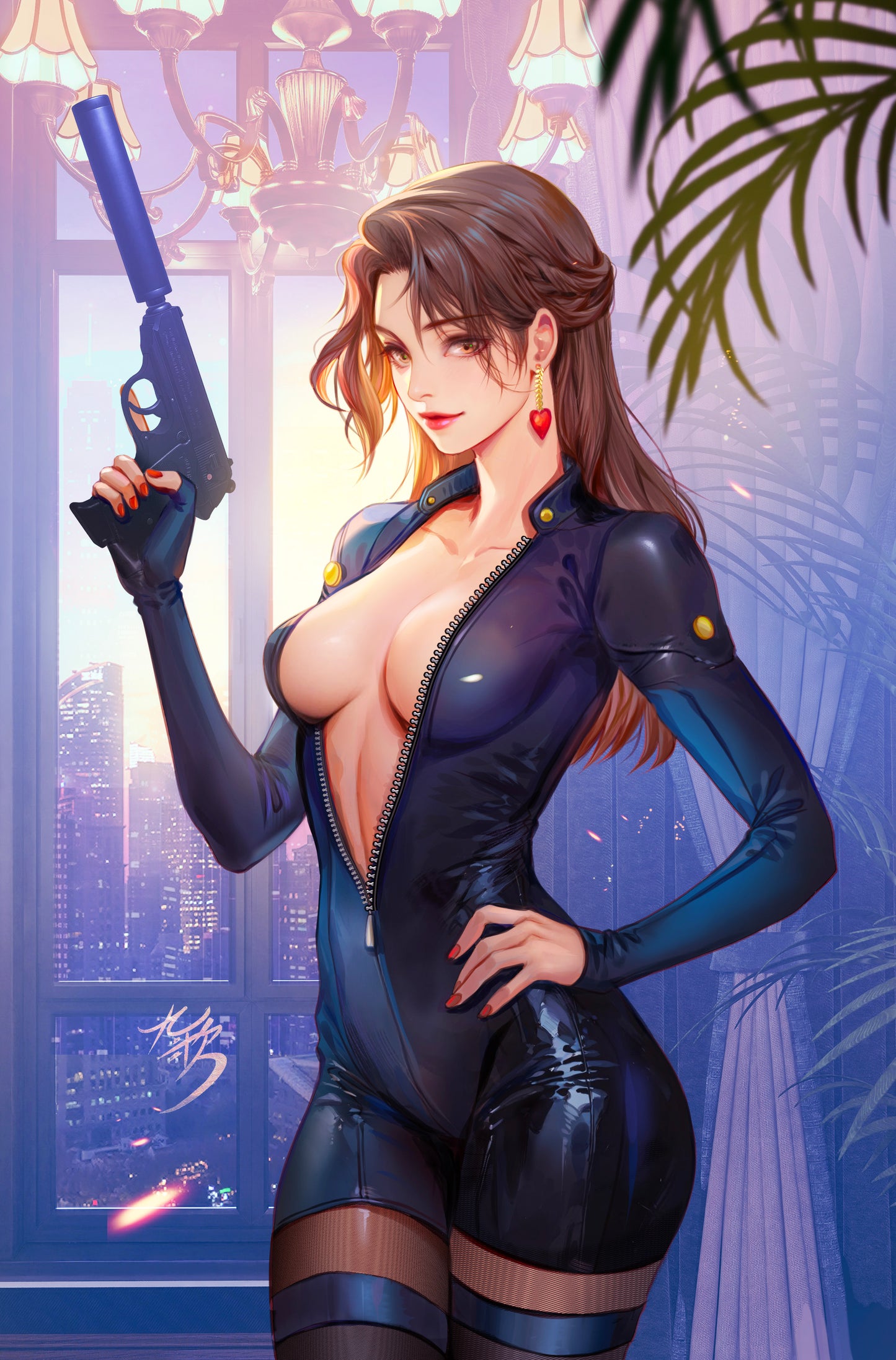 GUN HONEY DOUBLE DOWN #1 - FAN YANG COVER A HEROESCON 2026 EXCLUSIVE LTD 500 - Preorder