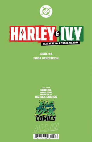 HARLEY & IVY LIFE AND CRIMES #4 - GODTAIL TRADE VARIANT