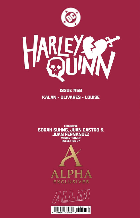 HARLEY QUINN #58 - SORAH SUHNG VIRGIN VARIANT