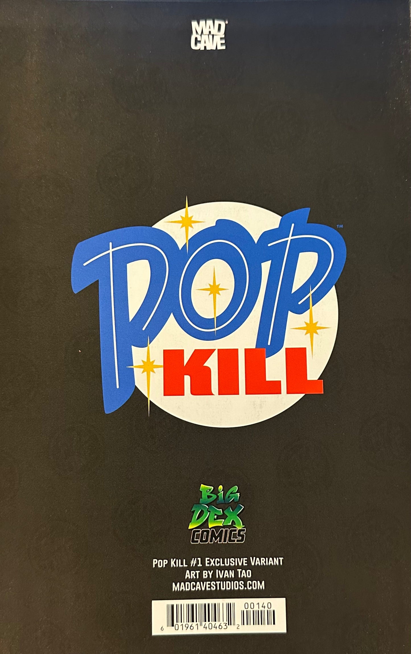 POP KILL #1 - IVAN TAO TRADE VARIANT