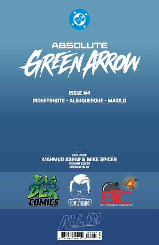 Absolute Green Arrow #4 MAHMUD ASRAR Fan Expo Exclusive Trade Dress (PRE-ORDER)
