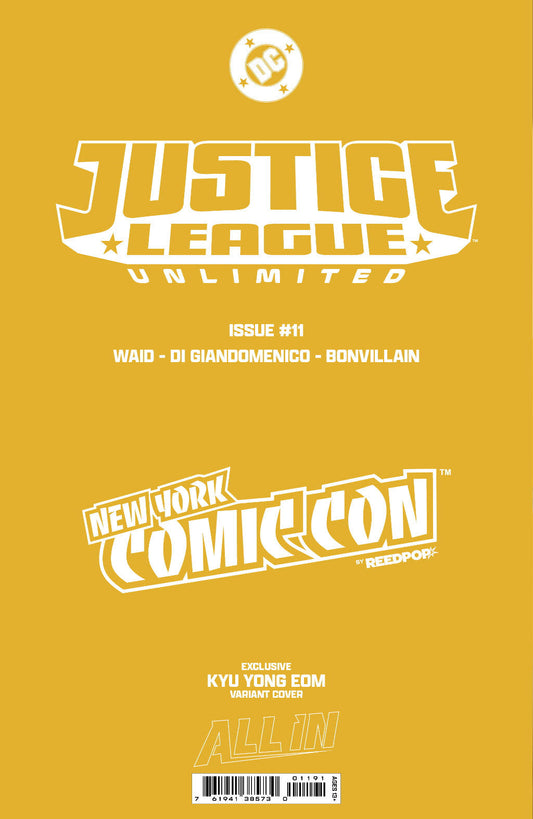 JUSTICE LEAGUE UNLIMITED #11 - KYUYONG EOM FOIL VARIANT