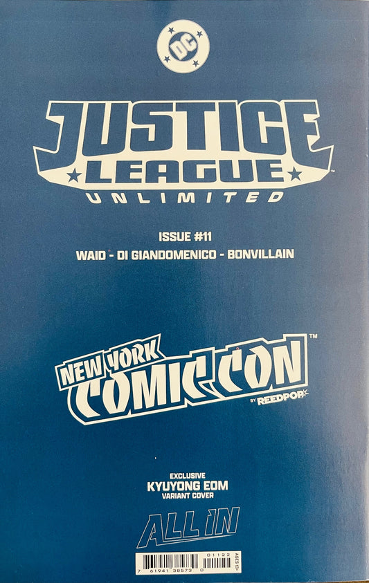 JUSTICE LEAGUE UNLIMITED #11 - KYUYONG EOM TRADE VARIANT
