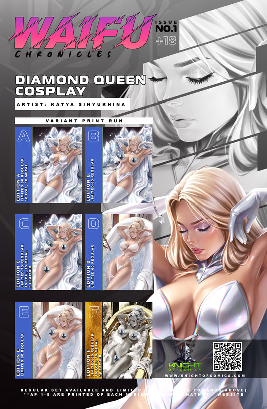 WAIFU CHRONICLES #1 - DIAMOND QUEEN COSPLAY by Katya Sinyukhina