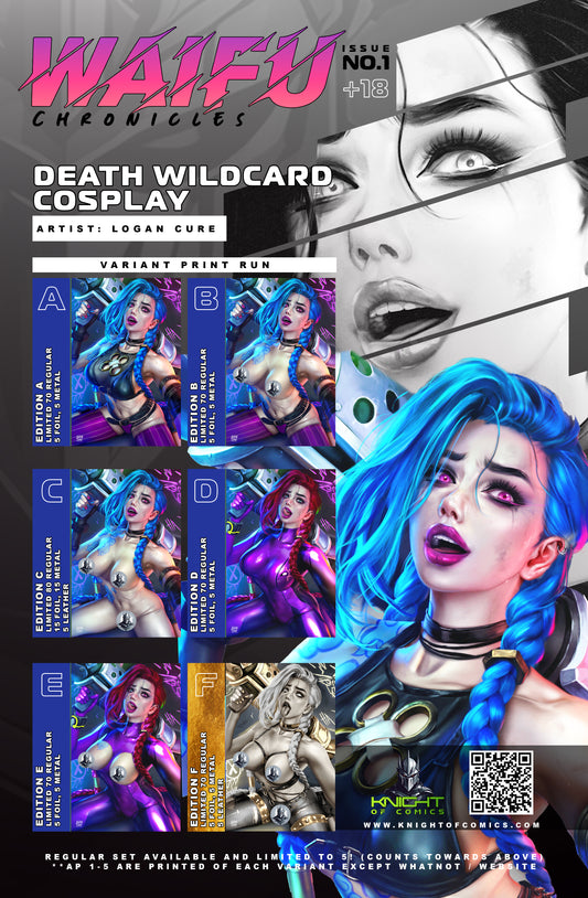 WAIFU CHRONICLES #1 - DEATH WILDCARD COSPLAY by Logan Cure