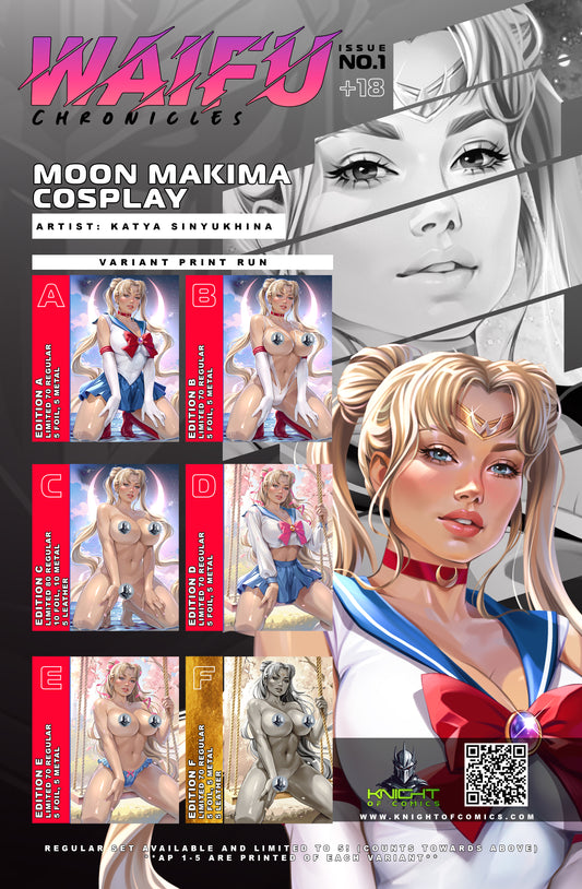 WAIFU CHRONICLES #1 - MOON MAKIMA COSPLAY by Katya Sinyukhina